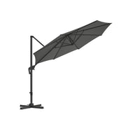 Vrijdragende parasol kan 360° worden gedraaid | Kymiko
