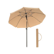 Strandparasol met UPF 50+ UV-bescherming