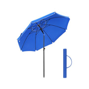 Strandparasol met UPF 50+ UV-bescherming