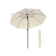 Strandparasol met UPF 50+ UV-bescherming