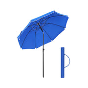 Strandparasol met UPF 50+ UV-bescherming