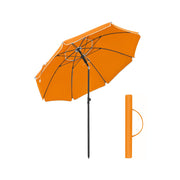 Strandparasol met UPF 50+ UV-bescherming