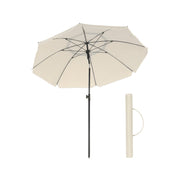 Strandparasol met UPF 50+ UV-bescherming