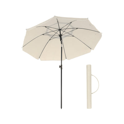 Strandparasol met UPF 50+ UV-bescherming