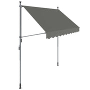 Klemluifel 150 x 130 cm grijs | Kymiko