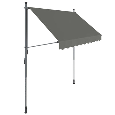 Klemluifel 150 x 130 cm grijs | Kymiko