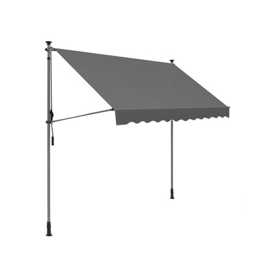 Klemluifel 350 x 130 cm met zwengel | Kymiko