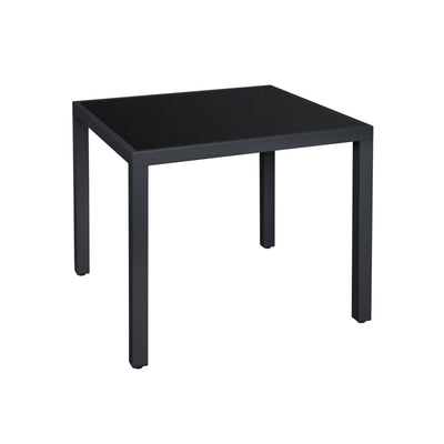 Tuintafel met tafelblad van gehard glas | Kymiko