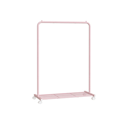 Kledingrek 91 cm breed op wielen | Kymiko