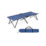 Campingbedje met metalen frame