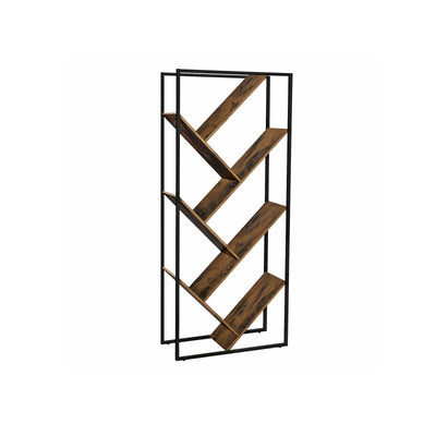 Vrijstaande boekenkast met metalen frame | Kymiko
