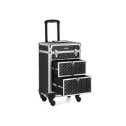 Cosmetisch etui met 3 uittrekbare compartimenten