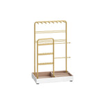 Sieradenstandaard met metalen frame als cadeau-idee