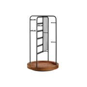Sieradenhouder met metalen frame cadeau-idee goud