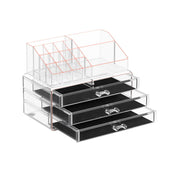 Cosmetische organizer met 3 lades