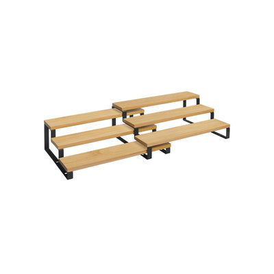 Set van 2 kruidenrekjes met 3 planken