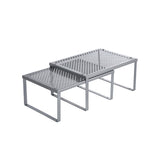 Set van 2 metalen keukenplanken | Kymiko
