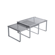 Set van 2 metalen keukenplanken