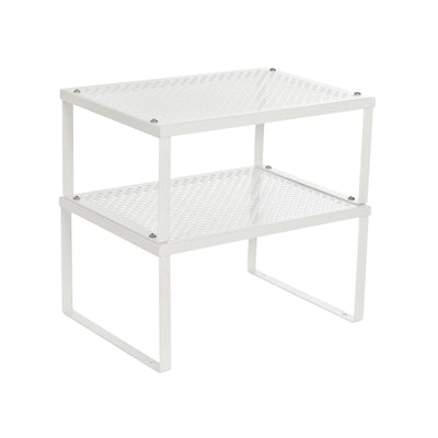 Set van 2 metalen keukenplanken