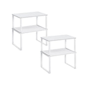 Set van 4 keukenplanken met metalen frame