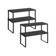 Set van 4 keukenplanken met metalen frame