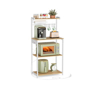 Keukenrek met stopcontact en verstelbare planken