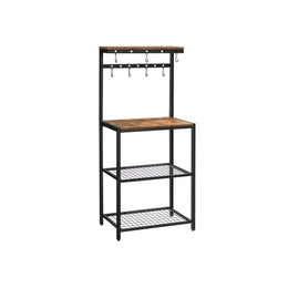 Industrieel design staande plank met planken | Kymiko