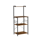 Industrieel design keukenrek met haken | Kymiko