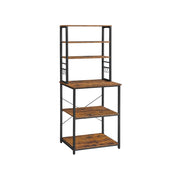 Keukenplank met planken en haken