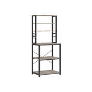 Keukenplank met planken en haken