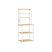 Keukenplank met planken en haken