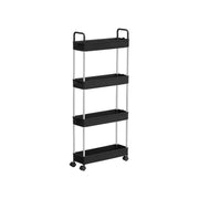 Trolley met 4 planken | Kymiko