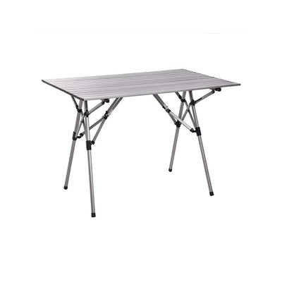 Draagbare picknicktafel met oprolbaar tafelblad