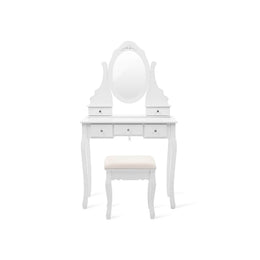 Kaptafel met 5 laden