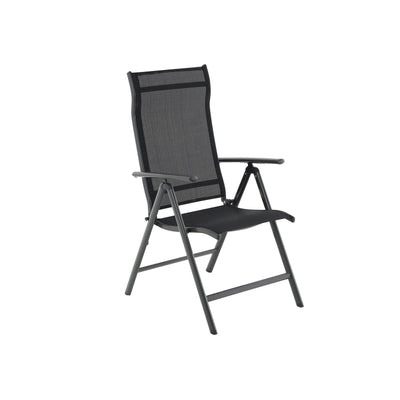 Buitenstoel met robuust aluminium frame