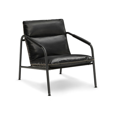 EKHO armleuningstoel met metalen frame