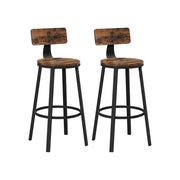 Set van 2 barstoelen industrieel design