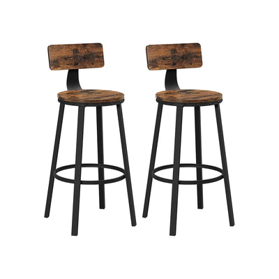 Set van 2 barstoelen industrieel design