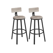 Set van 2 barstoelen industrieel design