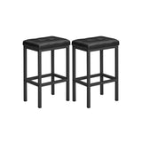 Set van 2 barkrukken met PU-bekleding | Kymiko