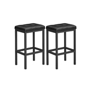 Set van 2 barkrukken met PU-bekleding | Kymiko