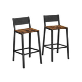 Industrieel design barkrukken set van 2 | Kymiko