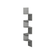 Wandplank met 5 planken voor planten en cd's