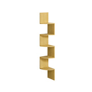 Wandplank met 5 planken voor planten en cd's