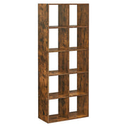 Boekenkast met 10 vakken | Kymiko