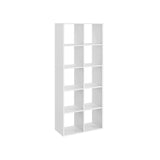 Boekenkast met 10 vakken | Kymiko