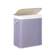 Bamboe wasmand van 100 liter met handvatten