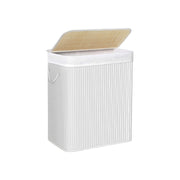 Bamboe wasmand van 100 liter met handvatten