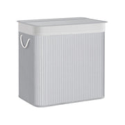 Bamboe wasmand met 3 vakken