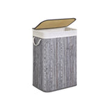 Wasmand 72 L vintage grijs | Kymiko